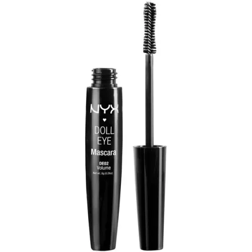 Туш для об’єму вій NYX Doll Eye Mascara Volume Black, 8 мл.