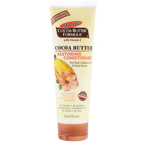 Відновлюючий кондиціонер для волосся Palmer’s Cocoa Butter Formula Restoring Conditioner з олією какао і вітаміном Е, 250 мл.