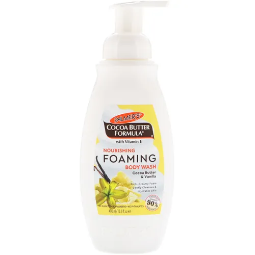 Питательный гель для душа Palmer’s Cocoa Butter Formula Nourishing Foaming Body Wash с маслом какао, витамином Е и ванилью