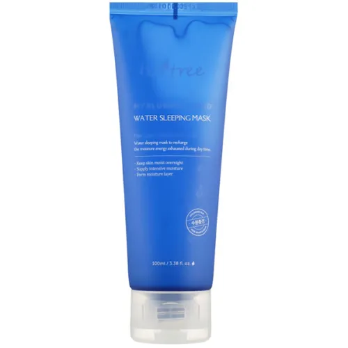 Нічна маска для обличчя IsNtree Hyaluronic Acid Water Sleeping Mask з гіалуроновою кислотою, 100 мл.