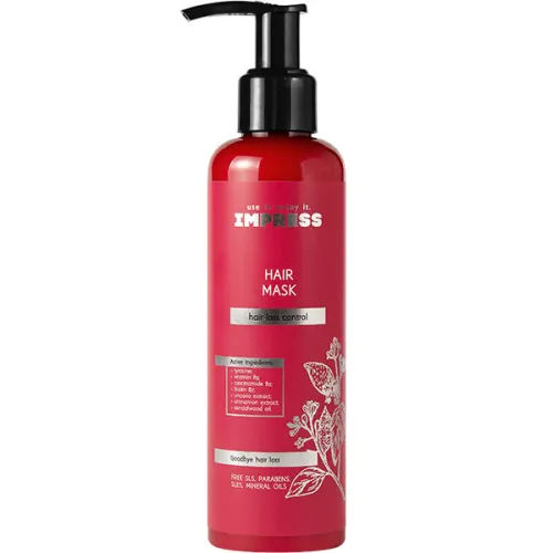 Маска проти випадіння волосся Impress Hair Mask Hair Loss Control, 200 мл.