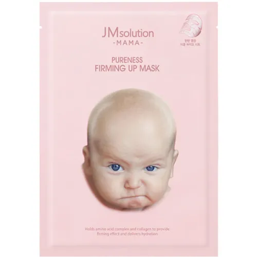 Тканевая маска для упругости кожи лица JMsolution Mama Pureness Firming Up Mask, 30 мл.