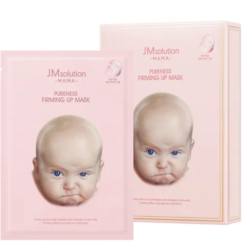 Тканевая маска для упругости кожи лица JMsolution Mama Pureness Firming Up Mask, 30 мл. - вид 2