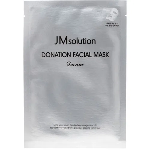 Зволожувальна тканинна маска для обличчя JMsolution Donation Facial Mask Dream, 37 мл.