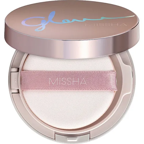 Зволожуючий кушон для обличчя Missha Glow Tension Cushion SPF 50+ PA+++ з сяючим фінішем, 15 г.
