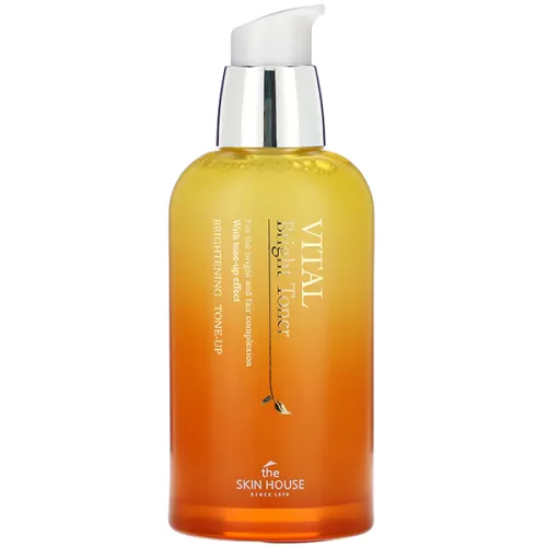 Осветляющий тонер для яркости кожи лица The Skin House Vital Bright Toner, 130 мл.