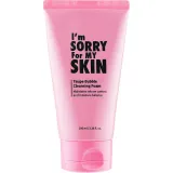 Пенка для умывания I’m Sorry For My Skin Taupe Bubble Cleansing Foam с угольным порошком, 100 мл.