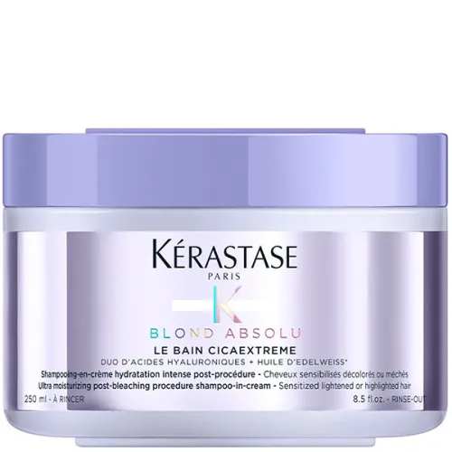 Крем-шампунь для глубокого восстановления осветленных волос Kerastase Blond Absolu Bain Cicaextreme, 250 мл.