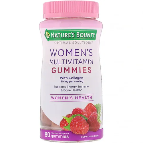 Мультивитаминный жевательный комплекс для женщин «малина» Nature’s Bounty Women’s Multivitamin Gummies Raspberry Flavored