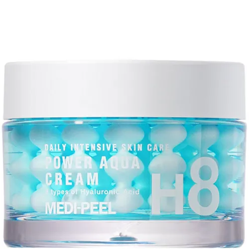 Капсульный крем в шариках для интенсивного увлажнения кожи лица Medi Peel Power Aqua Cream, 50 г.