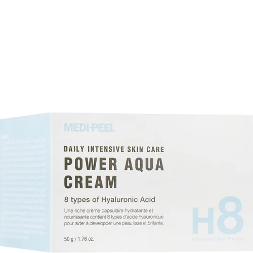 Капсульный крем в шариках для интенсивного увлажнения кожи лица Medi Peel Power Aqua Cream, 50 г. - вид 2