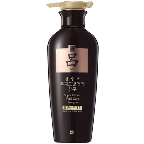 Антивіковий шампунь для нормального та сухого волосся Ryo Super Revital Total Care Shampoo For Normal & Dry Scalp, 400 мл.