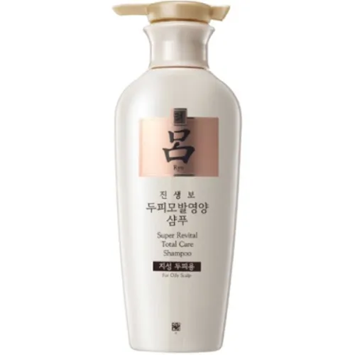 Антивіковий шампунь для жирного волосся Ryo Super Revital Total Care Shampoo For Oily Scalp, 400 мл.