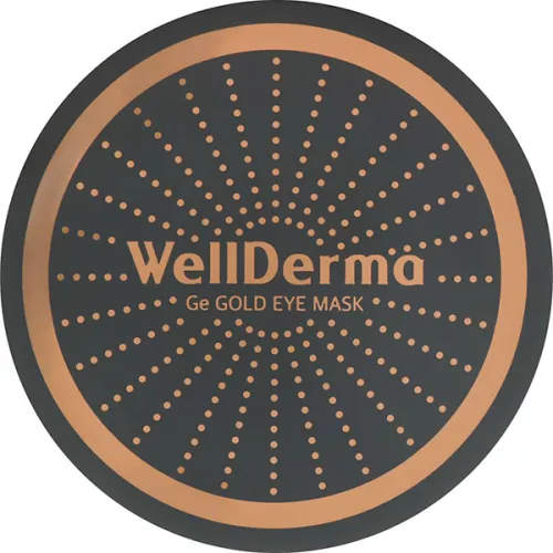 Гідрогелеві патчі для очей WellDerma Ge Gold Eye Mask з германієм та золотом