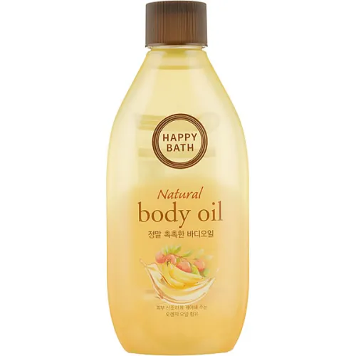 Зволожуюча олія для тіла Happy Bath Natural Real Moisture Body Oil, 250 мл.