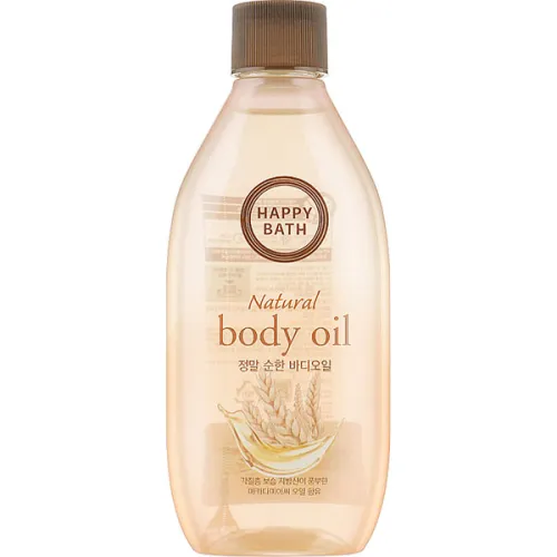 Живильна олія для тіла Happy Bath Natural Real Mild Body Oil, 250 мл.