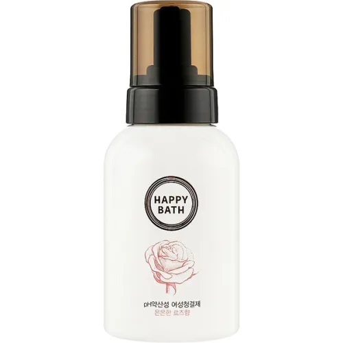 Гель для интимной гигиены Happy Bath Rose Feminine Cleanser с экстрактом розы, 300 мл.