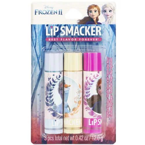 Набор бальзамов для губ Lip Smacker Frozen II Lip Balm Trio Pack, 3 шт. х 4 г.