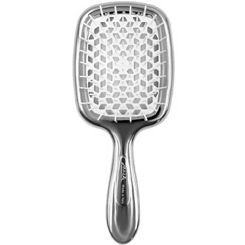 Щітка для волосся «срібляста Janeke Superbrush Limited Silver & White CRSP230BIA з білим»