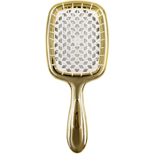 Расческа для волос «золото Janeke Superbrush Limited Gold & White AUSP230BIA с белым»