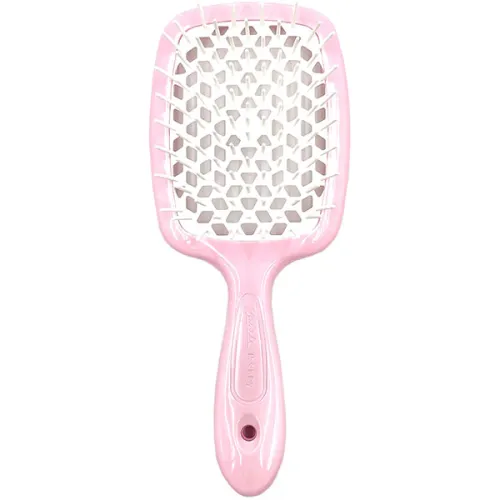 Расческа для волос «нежно розовая Janeke Superbrush The Original Light Pink & White 93SP226 RSA с белым»
