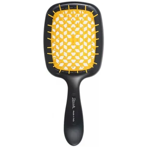 Щітка для волосся «чорна Janeke Superbrush The Original Black & Yellow 71SP226GIA з жовтим»
