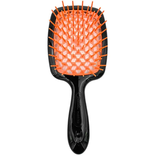 Щітка для волосся «чорна Janeke Superbrush The Original Black & Orange 71SP226ARA з помаранчевим»