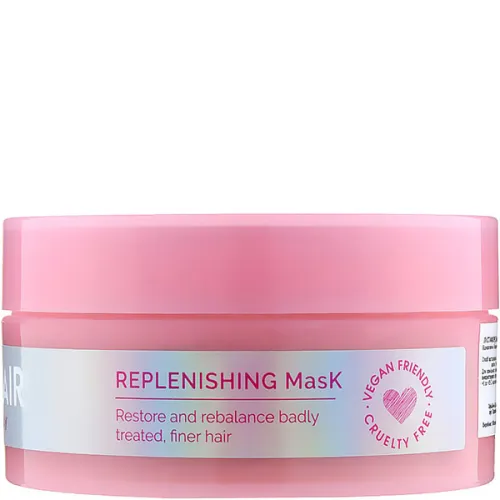 Відновлювальна маска для волосся Lee Stafford Fresh Hair Replenishing Mask з рожевою глиною, 200 мл.