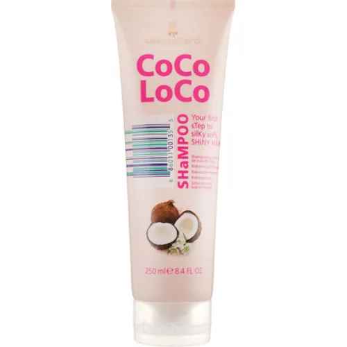 Шампунь для волос Lee Stafford Coco Loco Shampoo с экстрактом кокоса, 250 мл.