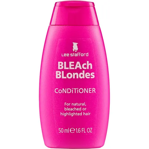 Зволожувальний кондиціонер для освітленого волосся Lee Stafford Bleach Blondes Conditioner, 50 мл.