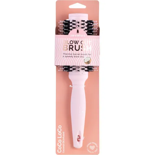Кругла щітка для сушіння та укладки волосся Lee Stafford Blow Out Brush Coco Loco