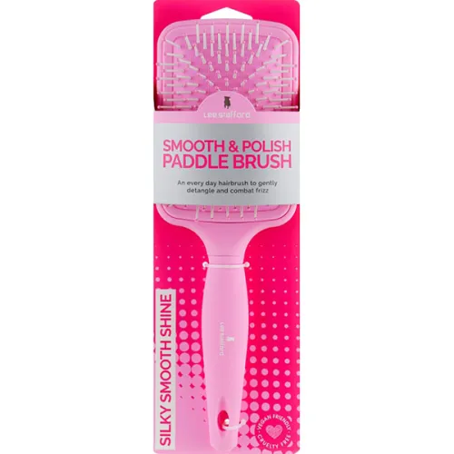 Масажна щітка для волосся Lee Stafford Smooth & Polish Paddle Brush