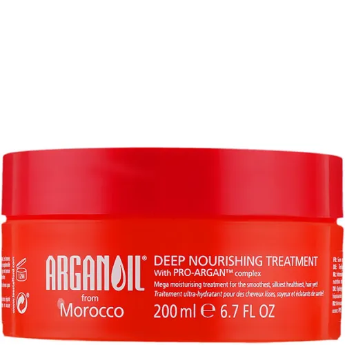 Маска для глибокого зволоження волосся Lee Stafford Arganoil from Morocco Deep Nourishing Treatment, 200 мл.