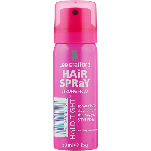 Лак для волосся сильної фіксації Lee Stafford Hold Tight Hairspray Strong Hold, 50 мл.