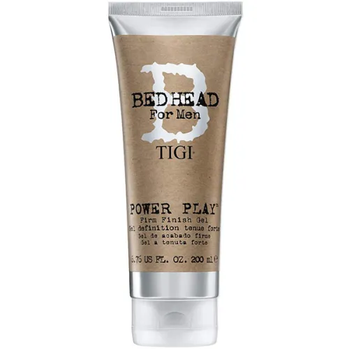 Гель для волосся сильної фіксації Tigi B For Men Power Play Finish Gel, 200 мл.