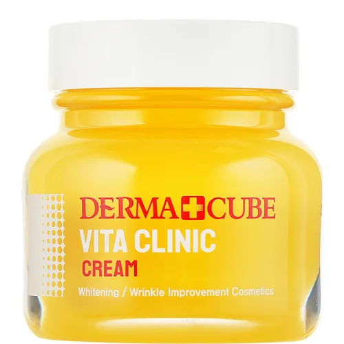 Осветляющий витаминный крем для лица FarmStay Derma Cube Vita Clinic Cream, 60 мл.