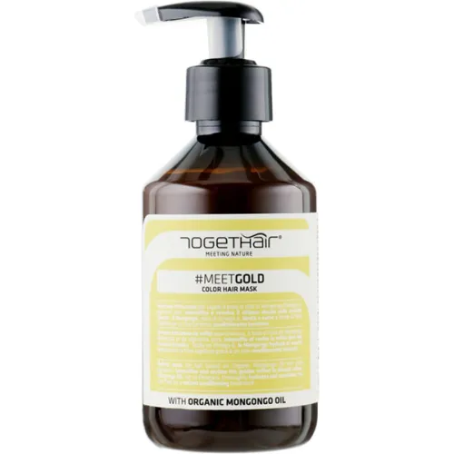Відтінкова маска для волосся «золото» Togethair Color Hair Mask Gold, 250 мл.