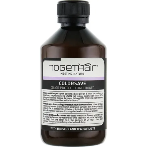 Кондиціонер для захисту кольору фарбованого волосся Togethair Colorsave Color Protect Conditioner, 250 мл.