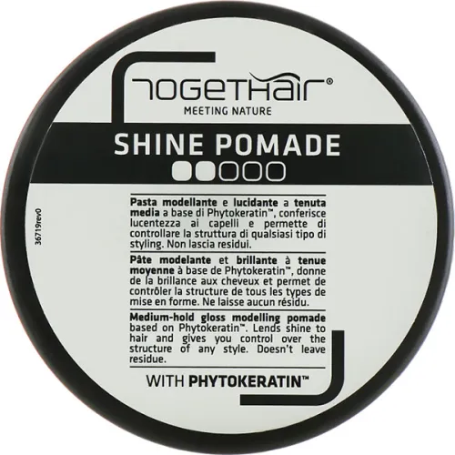 Помада для укладання волосся середньої фіксації Togethair Shine Pomade, 100 мл.