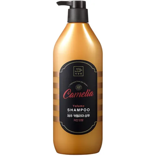 Шампунь для об’єму волосся Mise en Scene Jeju Camellia Volume Shampoo з екстрактом камелії, 780 мл.