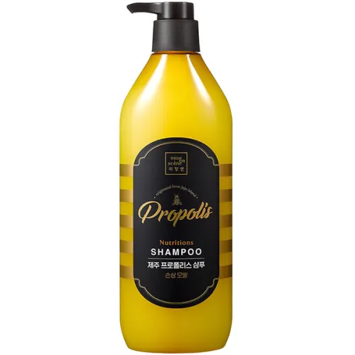 Живильний шампунь для волосся Mise en Scene Jeju Propolis Nutritions Shampoo з екстрактом прополісу, 780 мл.