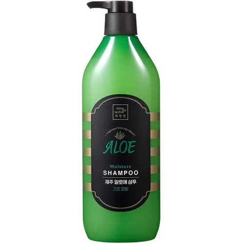 Зволожуючий шампунь для волосся Mise en Scene Jeju Aloe Moisture Shampoo з екстрактом алое вера, 780 мл.