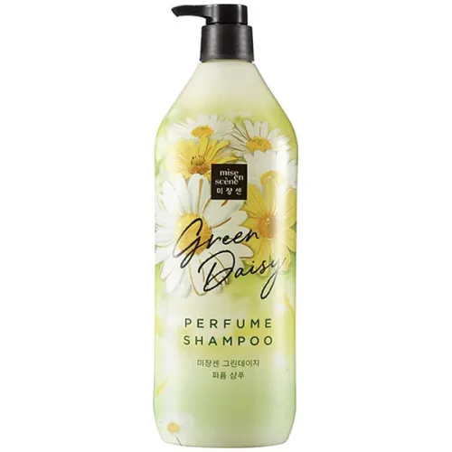 Шампунь для волосся Mise en Scene Green Daisy Perfume Shampoo з екстрактом зеленої маргаритки, 1100 мл.