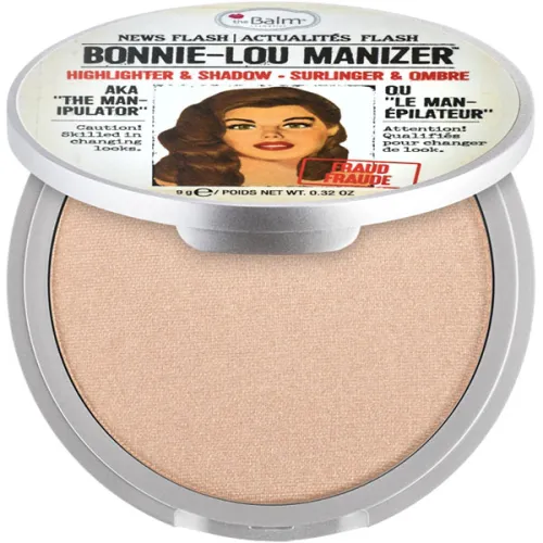 Хайлайтер, шиммер та тіні theBalm Bonnie-Lou Manizer Highlighter & Shadow, 9 г.