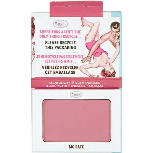 Рум’яна для обличчя theBalm Clean and Green Blush Big Date, 6.5 г.