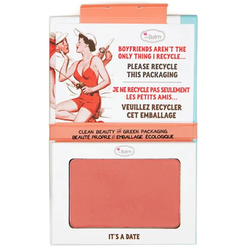 Рум’яна для обличчя theBalm Clean and Green Blush It’s a Date, 6.5 г.
