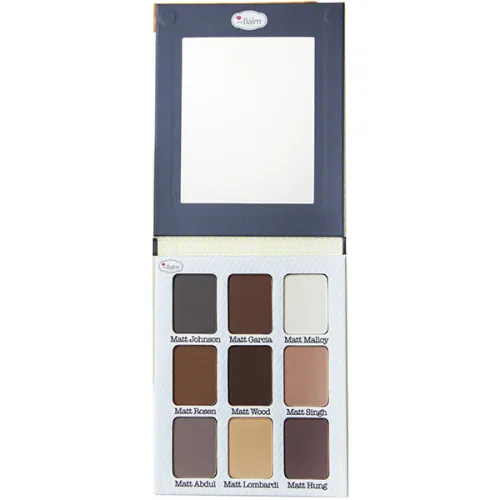 Палетка тіней для повік theBalm Palettes Meet Matte Nude Eyeshadow, 25.5 г.