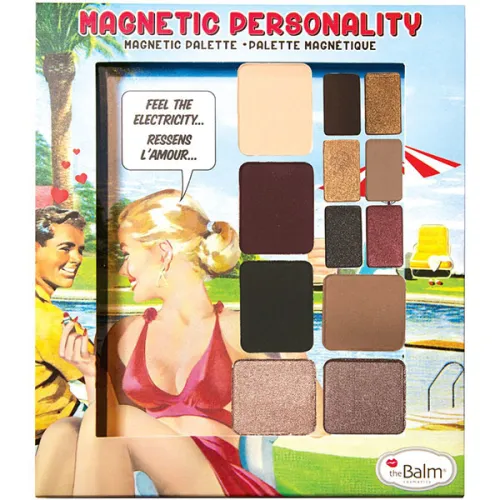 Палетка теней для век theBalm Magnetic Personality, 28.8 г.