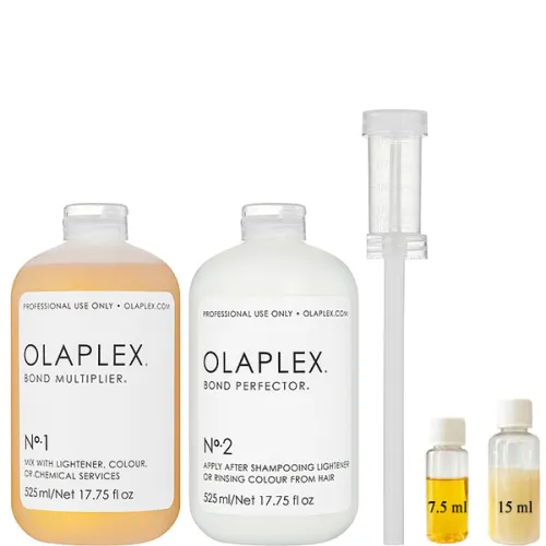 Набір для захисту волосся під час фарбування Olaplex Salon Intro Kit №1, №1 - 7.5 мл. №2 - 15 мл.