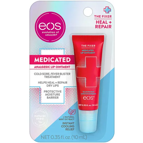 Лікувальний бальзам для губ EOS The Fixer Medicated Lip Balm Ointment, 10 мл.